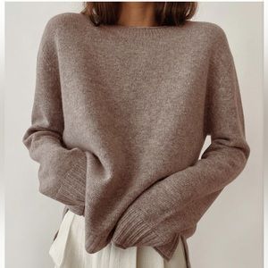 Jenni Kayne Everyday Sweater, Taupe, Size XXL
